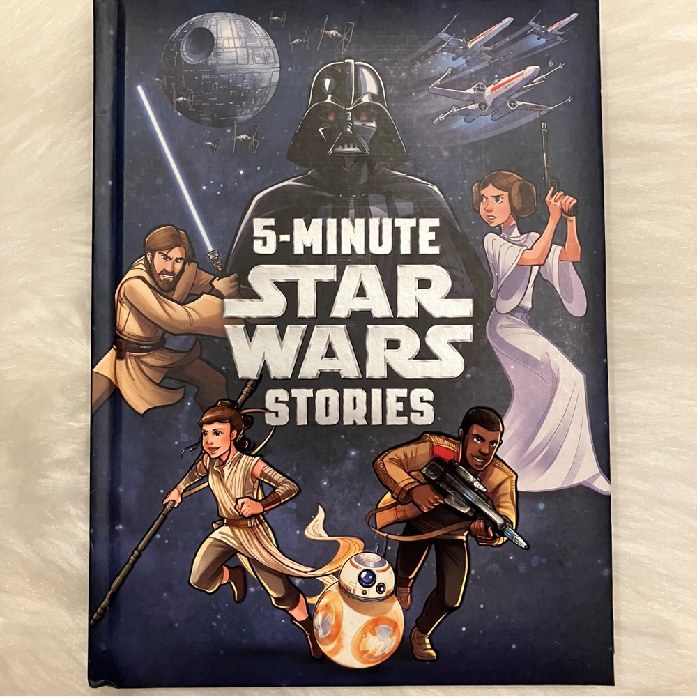 Disney Star Wars 5 Minute Stories Hardcover Book